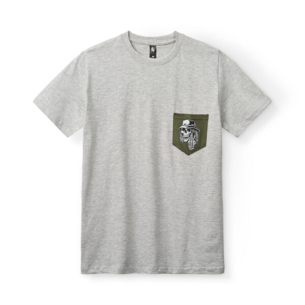 Ivan Pocket Tshirt Grå